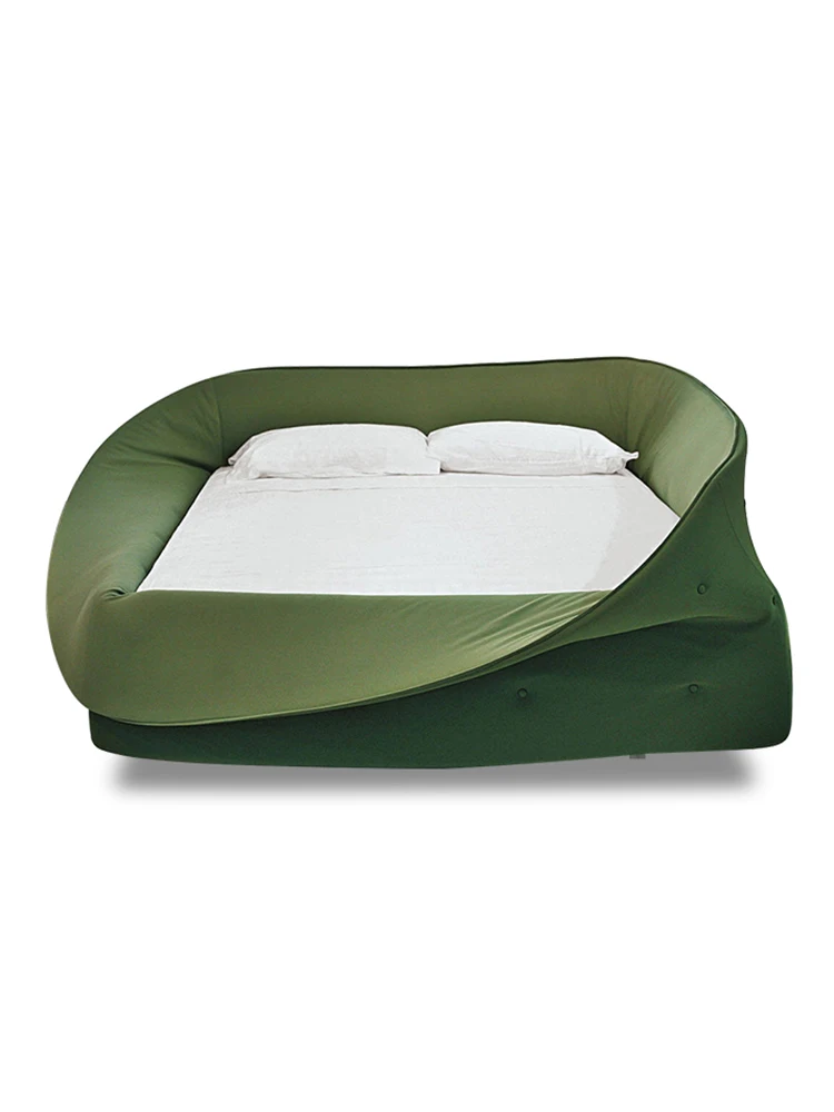 Italian LAGO Bird Nest bed Italian Master Bedroom parent-child king bed Modern simple designer double bed