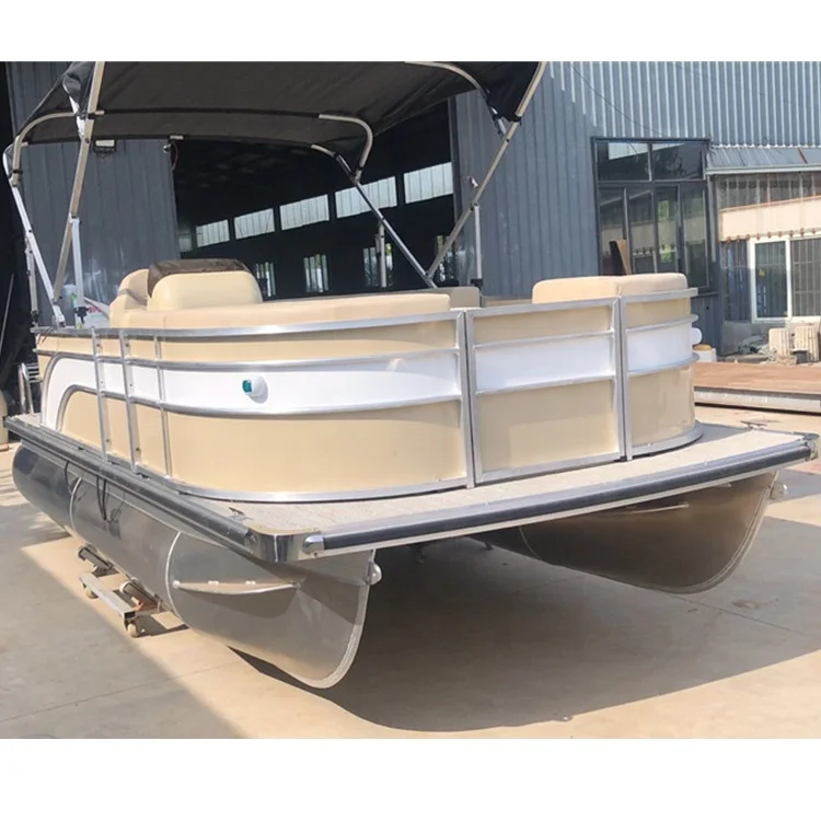 Pontoon boat for water party use Chinese supplier