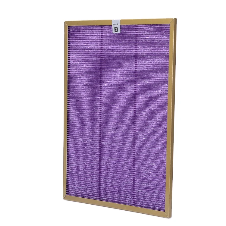 Industry manufacture customized purple hepa filter H12 H13 H14 HEPA air filter panel hepa Filter