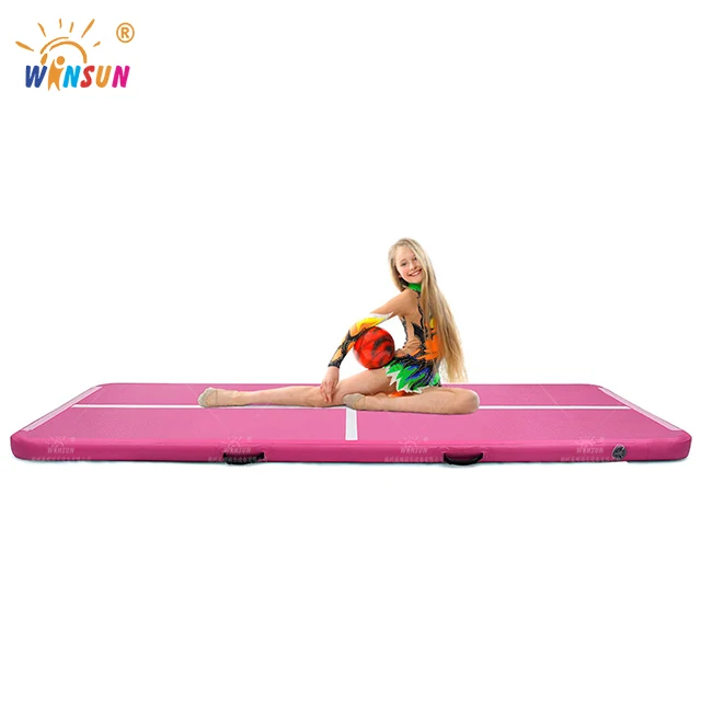Factory price GYM Airtrack Gymnastics Mat AirTrack Inflatable Air Floor Mat acrobatics air tracks