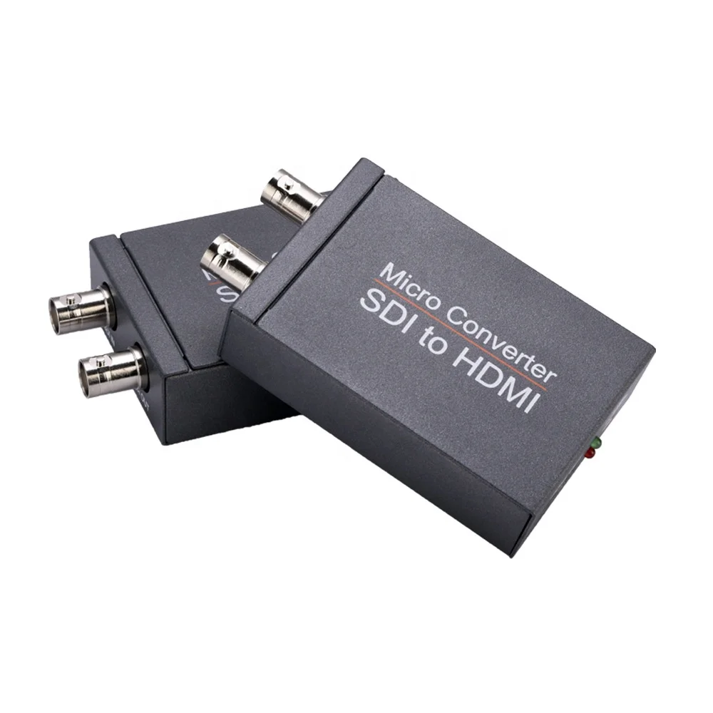 MICRO SDI TO HDMI + SDI  Mini 3G HD  loopout Video Micro Converter With USB Power ADAPTER HDMI Switcher TO SDI FOR CAMERA