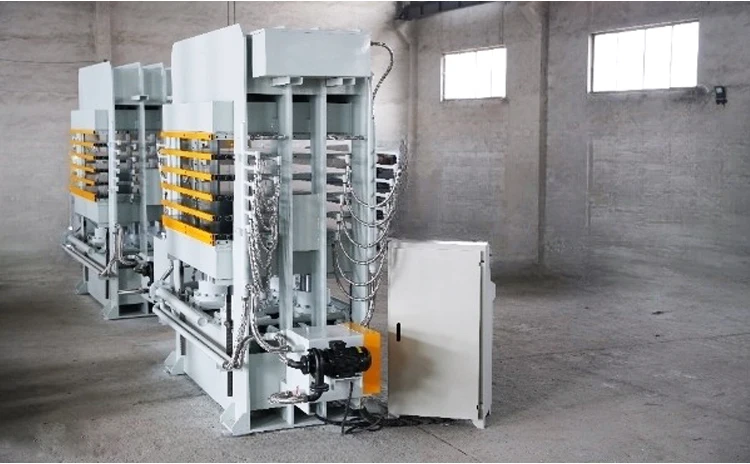 WFSEN mdf laminate hot press machine plywood hydraulic hot press machine for doors