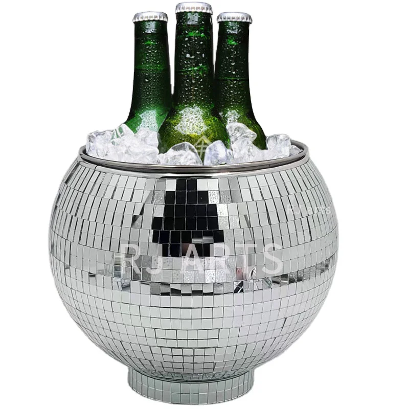 Лидер продаж диско-ведро для льда изготовленное на заказ моделирующий диско-шар товары домашнего диско-вечеринки оконные