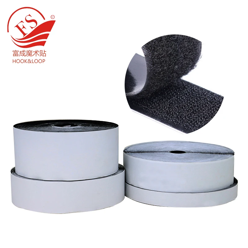 Self Adhesive Dots Hook Loop Tape Coins with Super Sticky Back