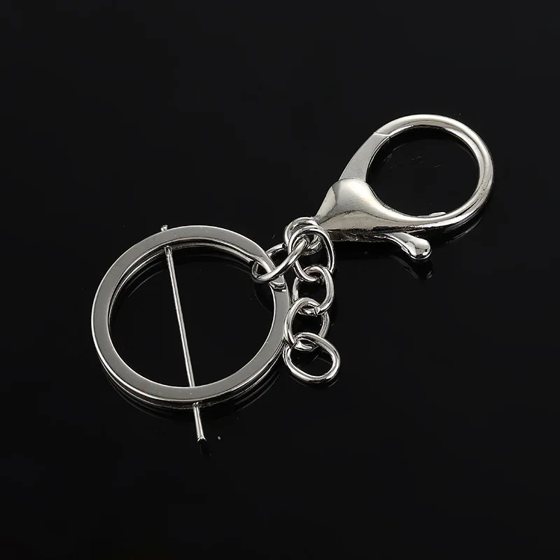 33mm*70mm Key Chain Metal Lobster Clasp Hook Key Chains Key Ring Chain for Bag Toys Accessories