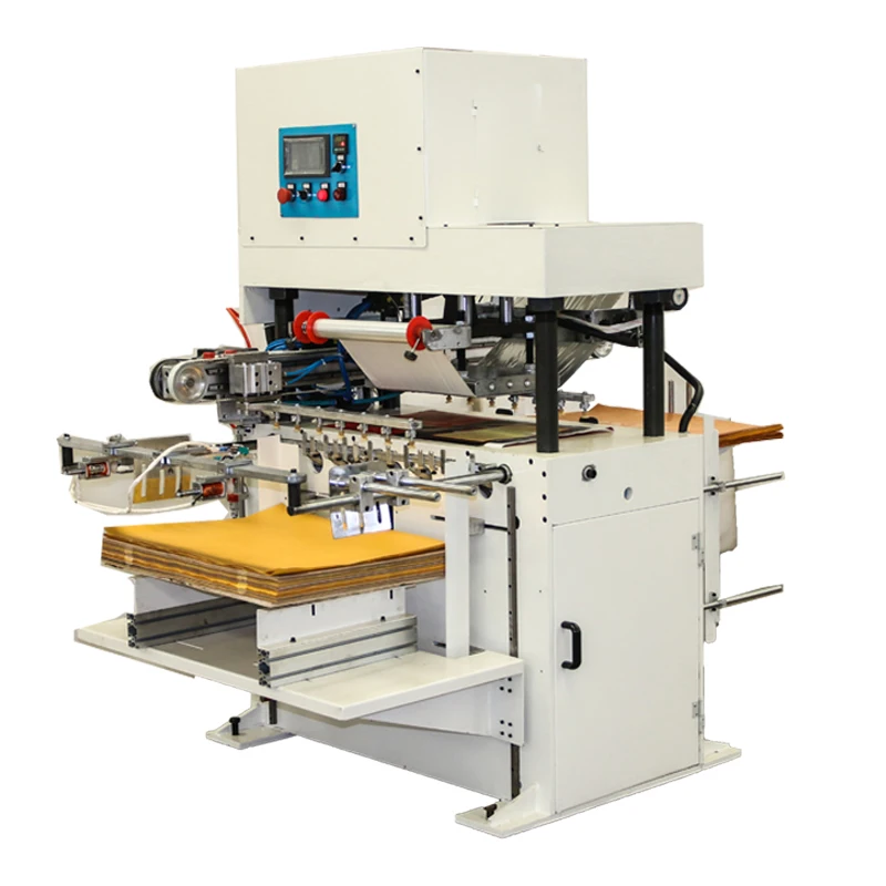 semi-automatic high pressure foil printing Machine for leather bag and wallet and belt