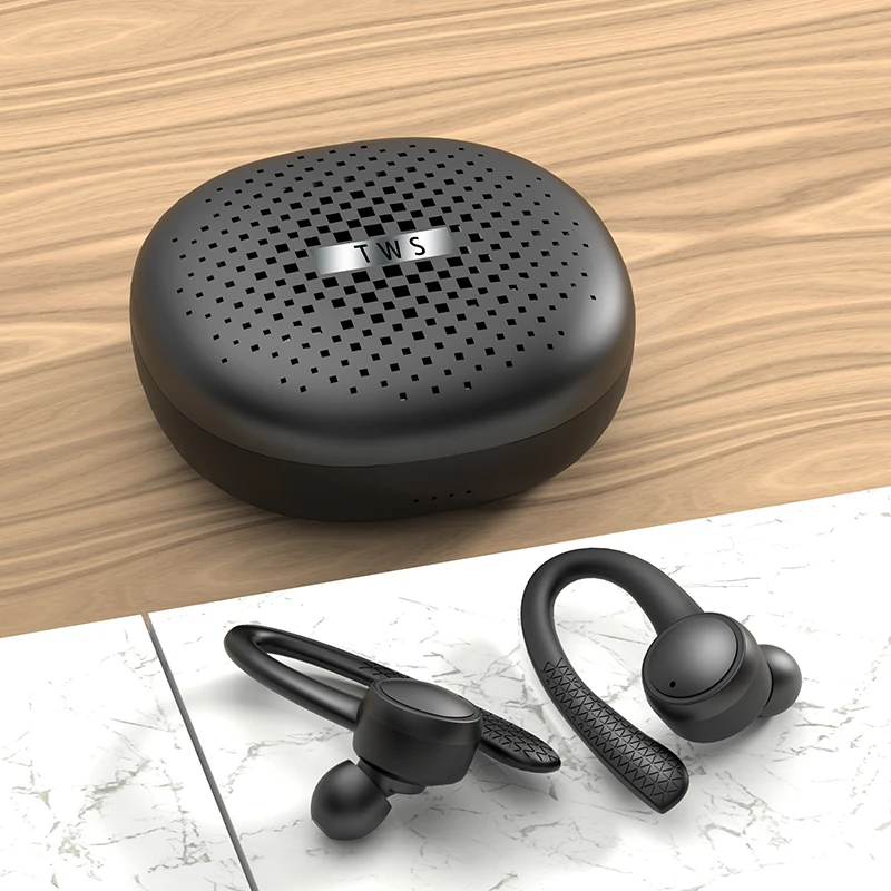 T7Pro 2020 TWS wireless bluetooth Earphone 5.0 Earhook HiFi Stereo headset earbud Sport waterproof Headphone With Charging Case