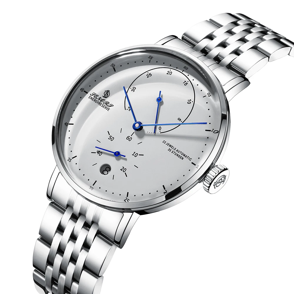 Высококачественные роскошные часы с автоматическим механическим механизмом водонепроницаемые для мужчин
