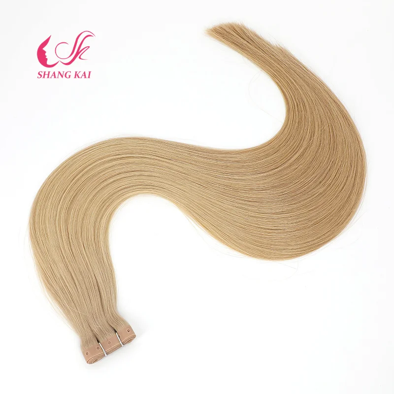 Hot Selling New Style Twin Tab Injection Tape Ins Full Cuticle Aligned Virgin Hair Double Sides Hole Weft Hair Extensions