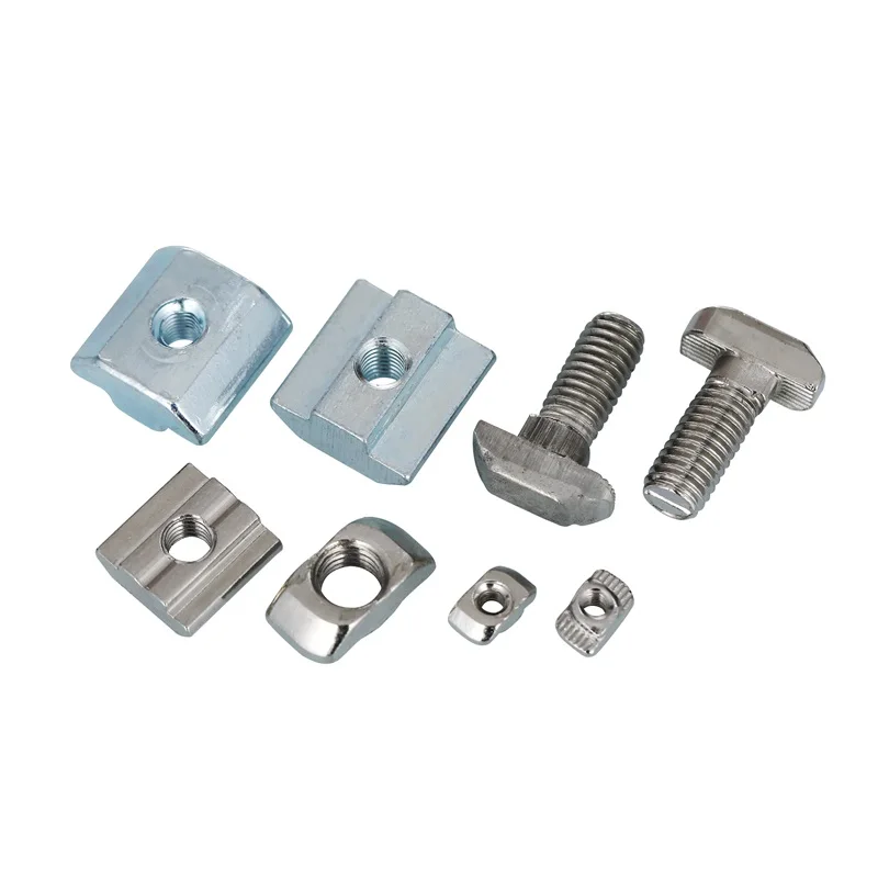 European standard 20 30 40 45 slot bar connector butt joint aluminum profile extension