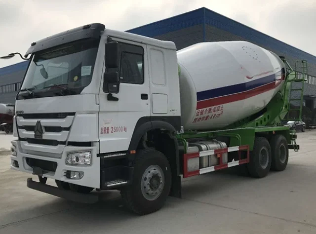 Used Sinotruck Concrete Mixer Truck 12 cbm/10 cbm for Construction Good Price for Sale
