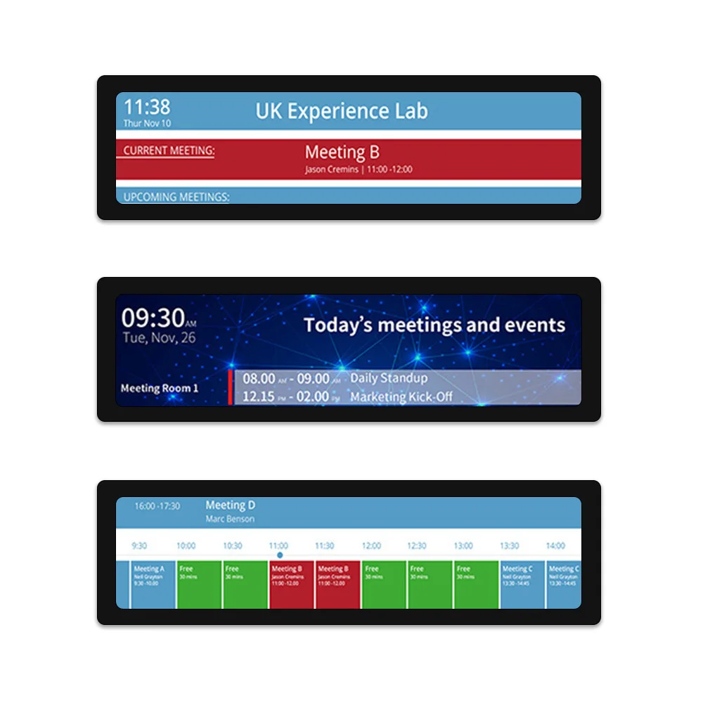 23 24 35 37 Supermarket Ultra Wide Strip Shelf Edge Advertising Digit Signag Monitor Type Stretched Bar Lcd Display Screen
