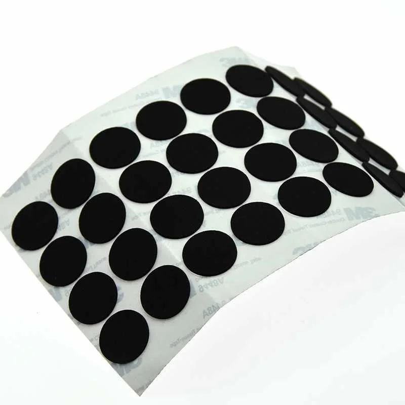 Square Adhesive Bumper Pads Rubber Feet for Laptops Electronics  Cutting Boards Picture Frames Small Appliances Glass Tops