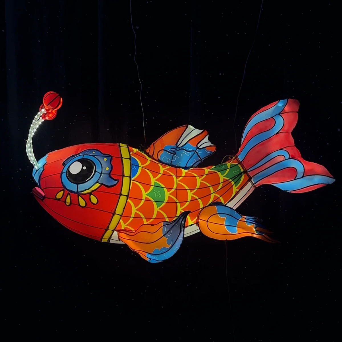 60cm 80cm 100cm New Year Christmas Indoor Outdoor Theme Decoration lanterns Restaurant Shopping Mall Plaza Pendant Lights