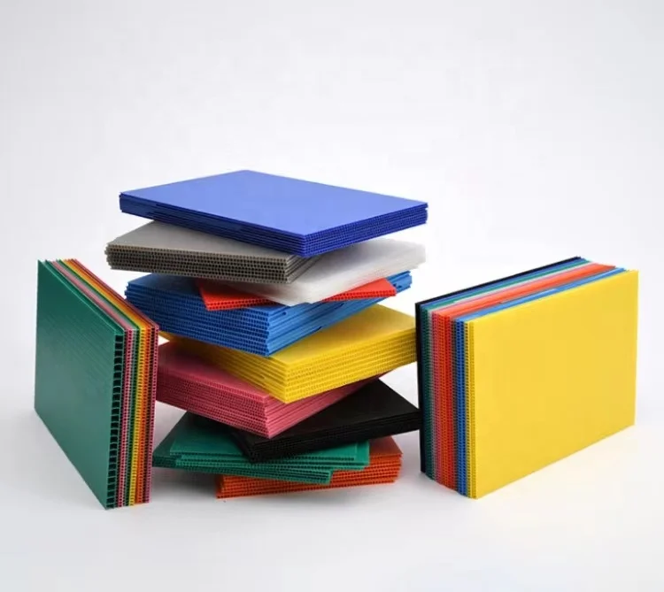 High Quality Multi Wall UV Treatment Plastic Polypropylene Anti-Static UV Printing Plastic PP Sheet