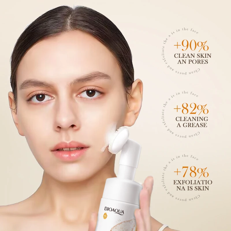 Wholesale Privatel Label Gentle Moisturizing Pore Clearing Rice Facial Cleanser