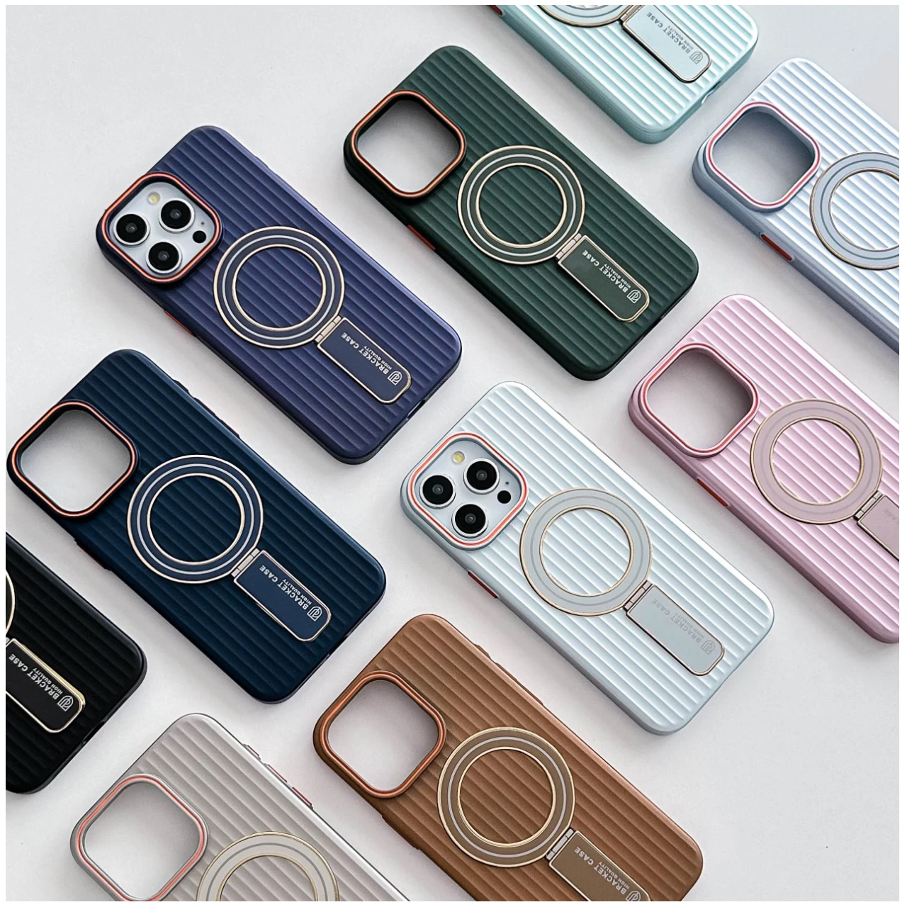 Чехол для телефона с магнитной подставкой для iPhone 16