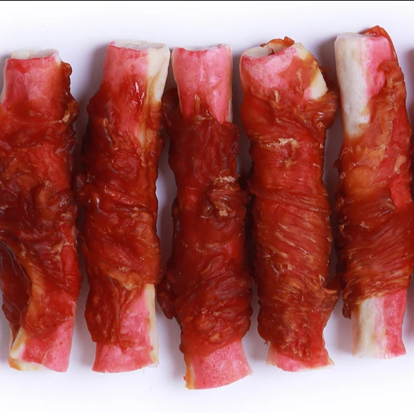 crab sticks with meat dog treats nutritional pet snack food OEM factory