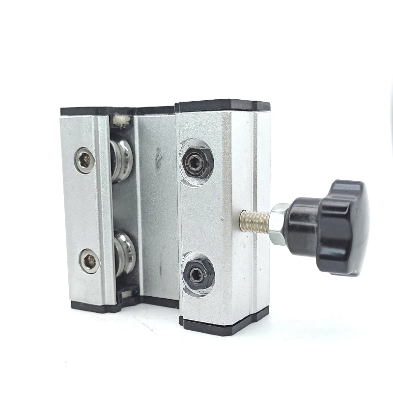 LGD6 LGD8 LGD12 LGD16 external double axis linear guide block bearings with lock brake LGB6 LGB8 LGB12 LGB16