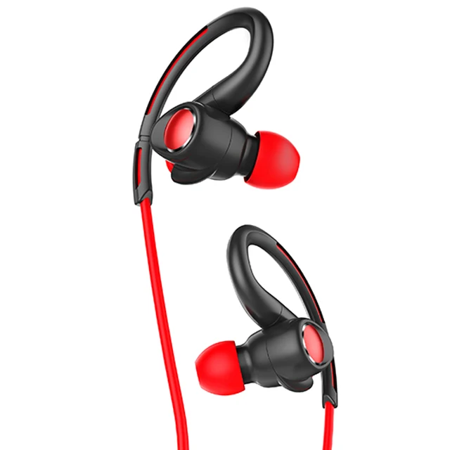 Cheap Neckband headphones with microphone best In-ear wireless sport earphone with calling button