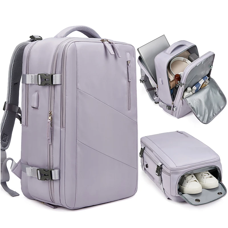 Многофункциональный нейлоновый водонепроницаемый рюкзак с USB-зарядкой