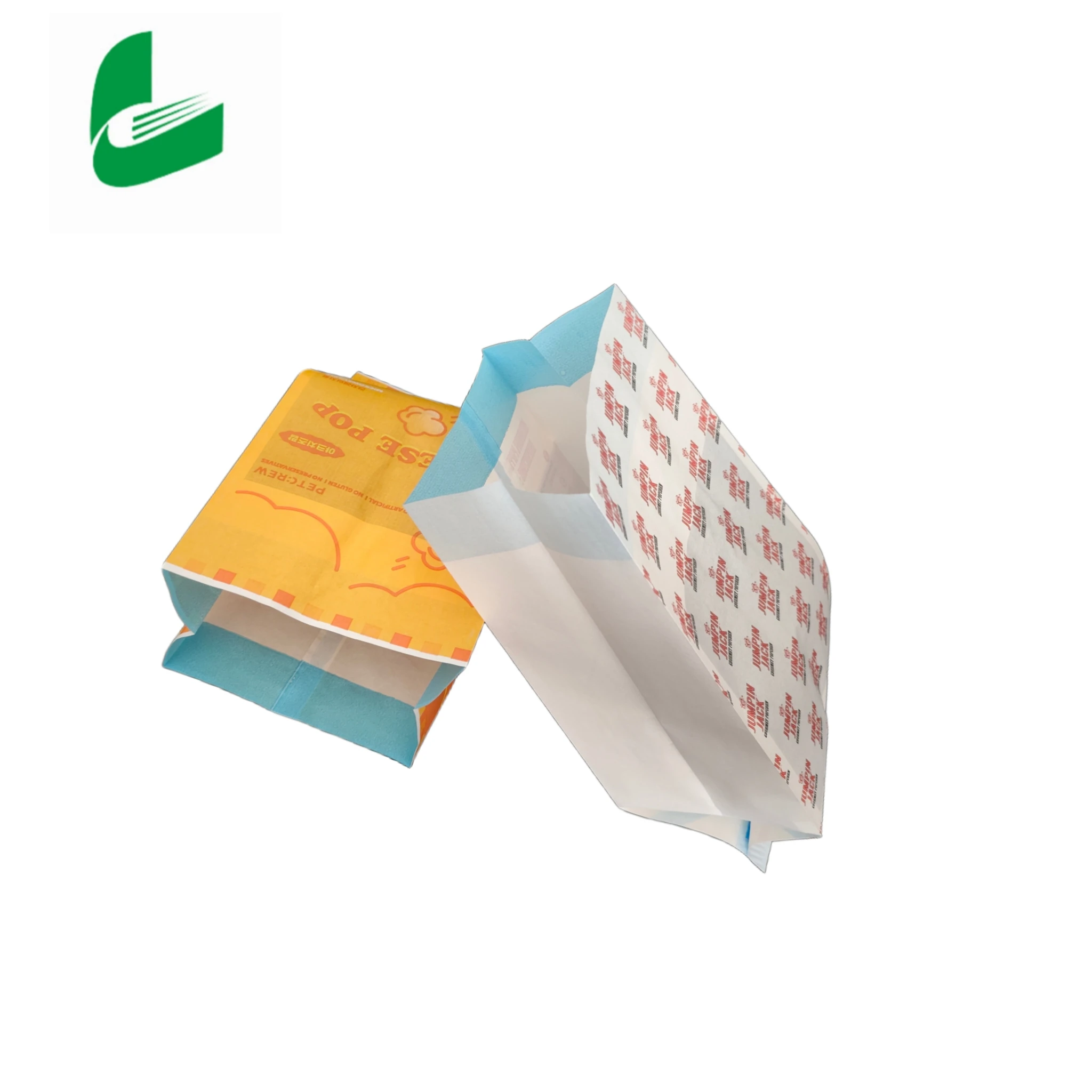 Colored Heat Seal Paper Bags Craft Paper Printing Best Price Microwave Popcorn Packing Paper Packages