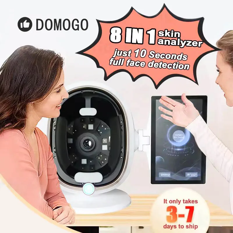 2024 portable skin analysis machine 8 spectral imaging technology skin analysis machine for sale