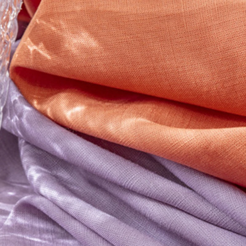 150gsm imitatelinen Tencel fabric for  dress shirt pants Lyocell fiber woven fabric