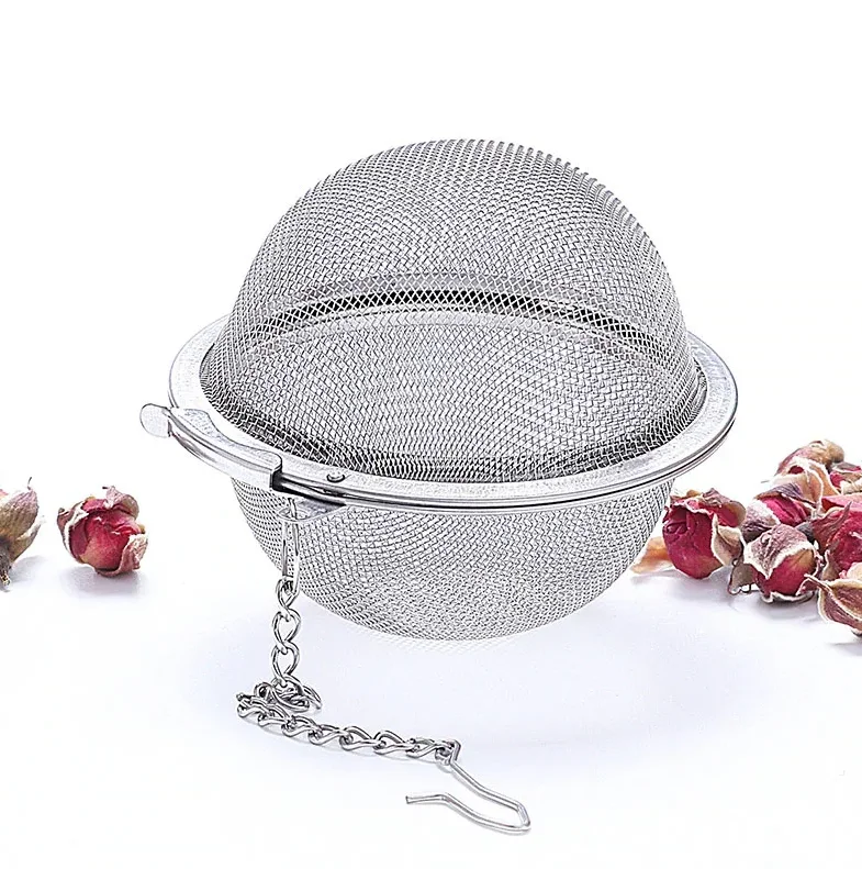 Stainless steel filter tea bag/round storage mesh /Stainless Steel Filter Cylinder/