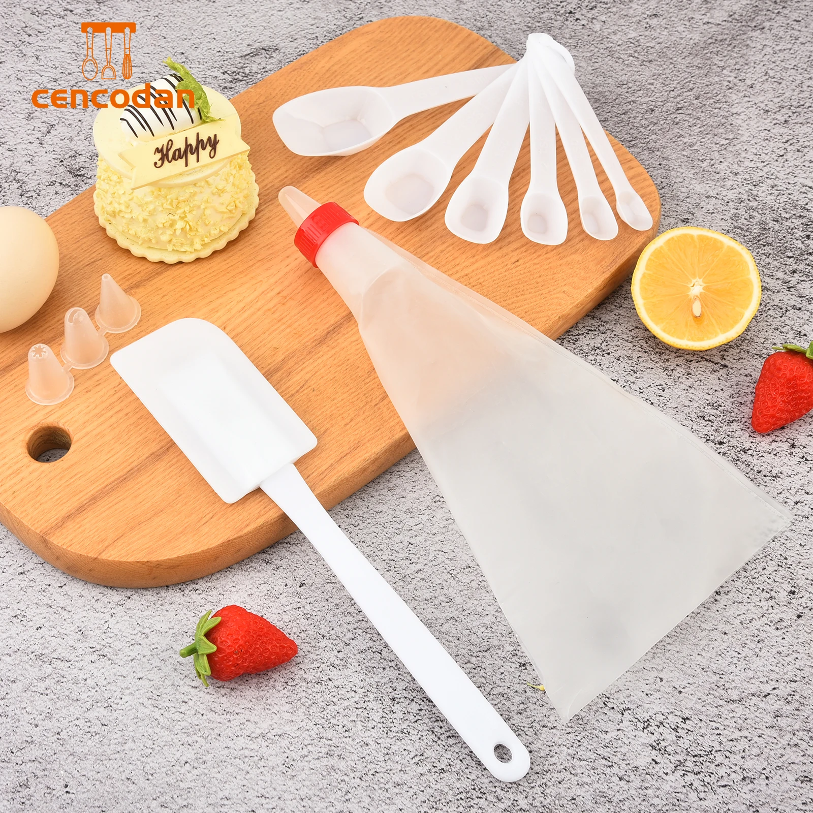 Professional 11pcs Pastry Socket Cake Nozzles Set Icing Cream Piping Tips Molded Tool Baking Cake Decorating Made PE Material