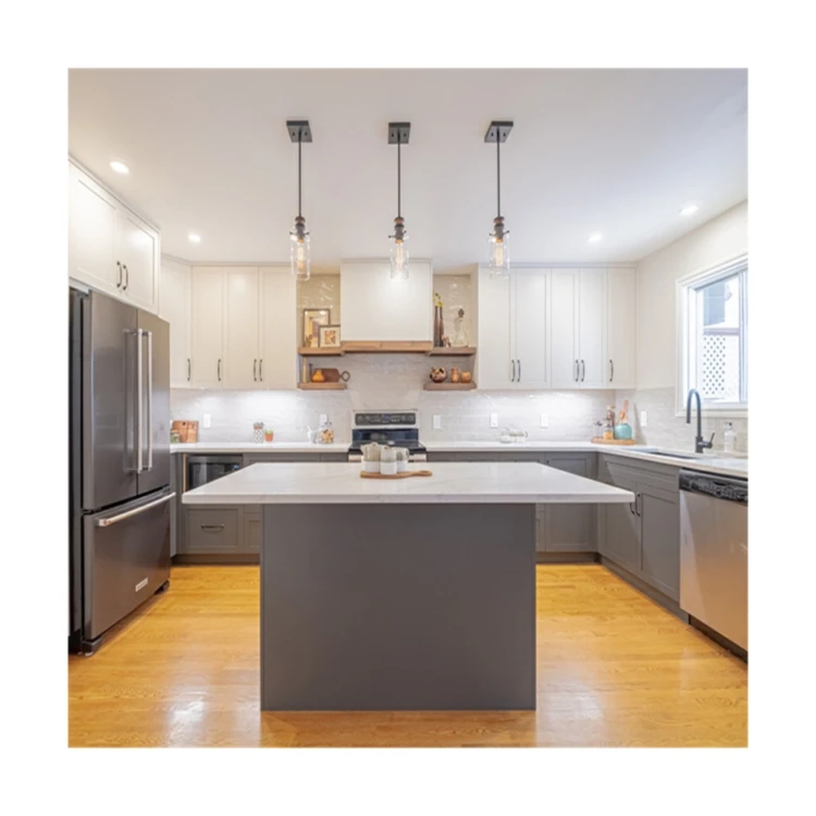 Promotion Kitchen Cabinet Modern Modern Prima Construction Kitchen Microwave Cabinet Top Kitchen Furniture Pvc Paper