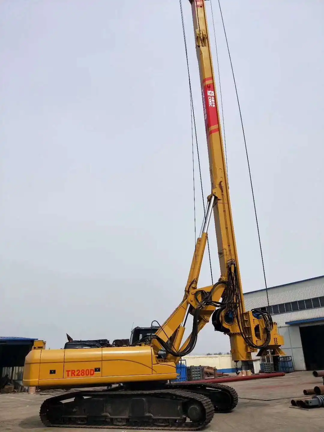 High quality hot sale excavator  or drilling rig undercarriage roller thrust wheel spares bauer soilmec sr360 xr440 for sales