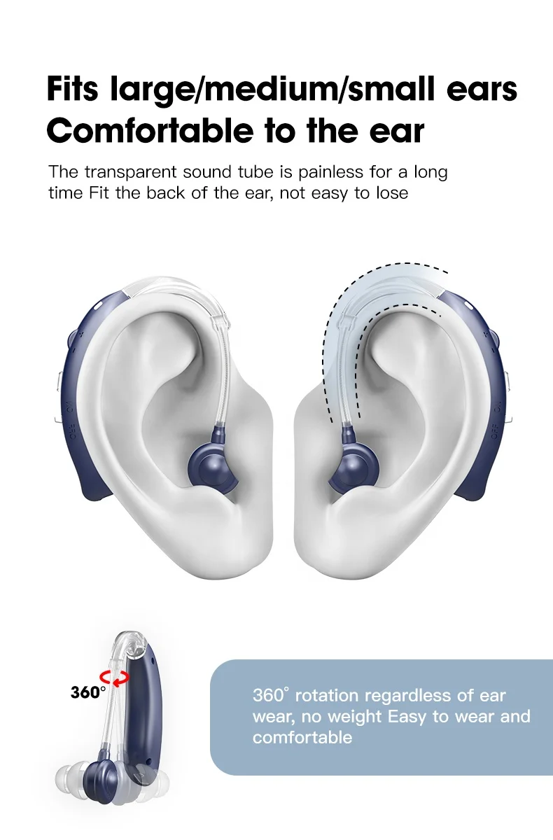 Hearing Aids Rechargeable Amplifier Ear Machine Hearing Aid Price For Seniors Or Deafness