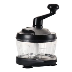 1600ML heavy duty hand crank meat chopper and blender with egg white separator