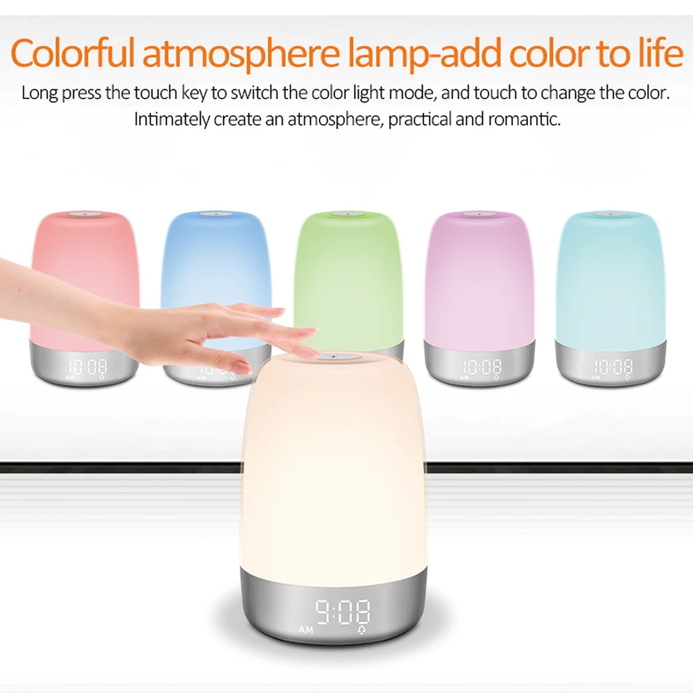 GreatRoc best seller Wake Up Light Sunrise Alarm Clock for Kids Heavy Sleepers Smart Alarm Clock with Sunrise