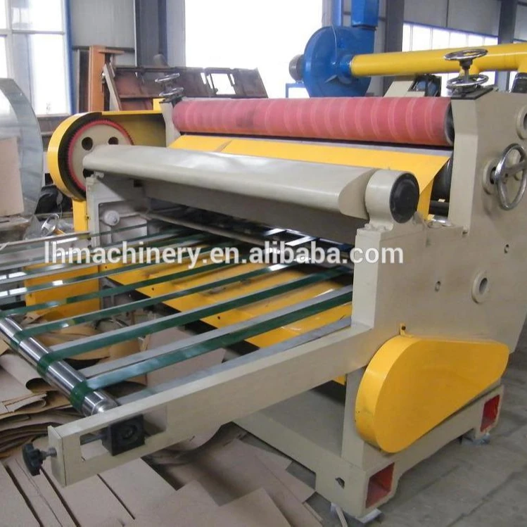 Best sale Corrugated Single Facer e flute cardboard machine / corrugated cardboard making machine