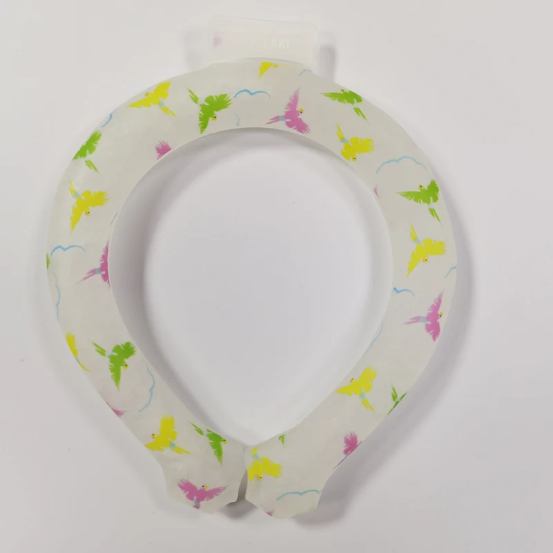 Fashionable PCM 28 Sports Hiking Neck Cool Ice Ring TPU Tube For Summer Frosty Ring