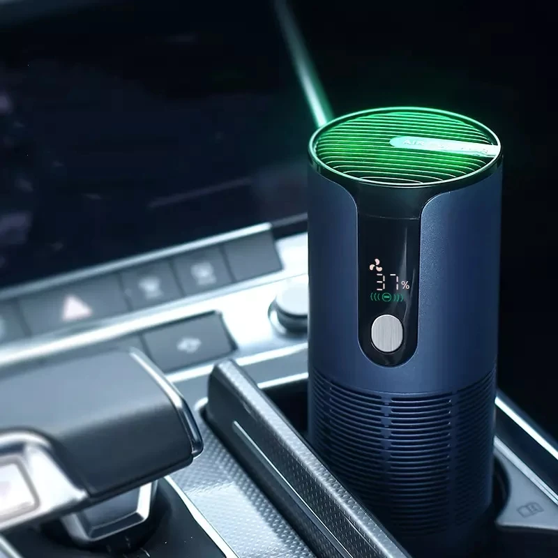 OEM перезаряжаемый автомобильный очиститель воздуха удаление дыма портативный