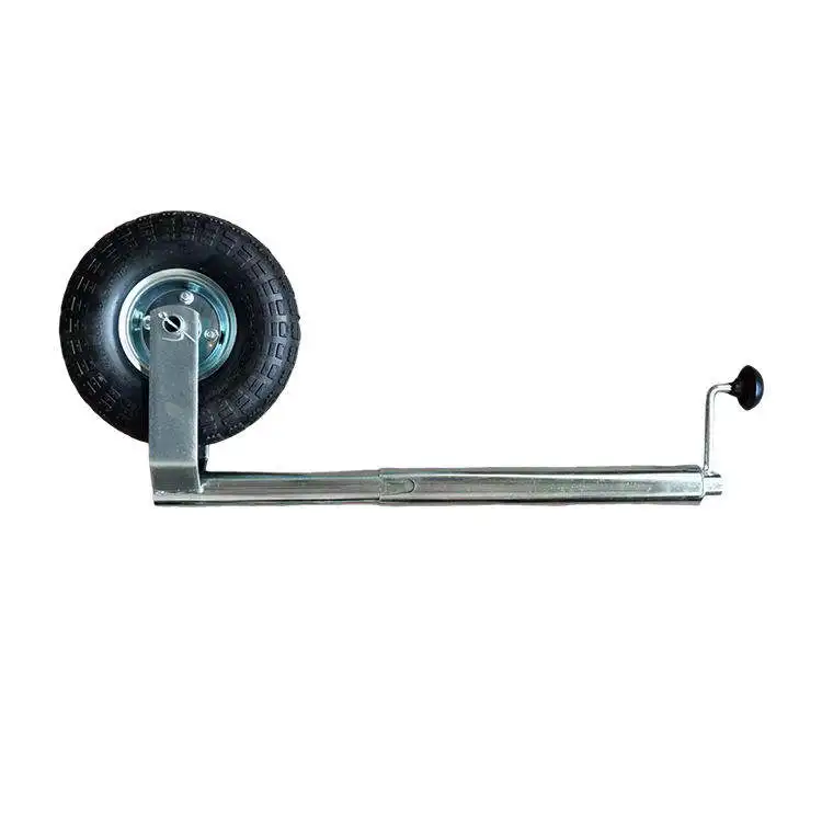 Auto Fold Trailer Jack Heavy Duty Extended Trailer Legs Landing Leg Small Jockey Wheel