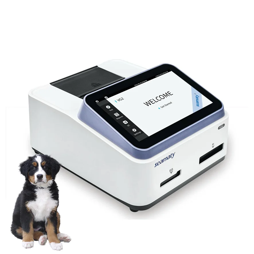 Seamaty VG2 Vet Blood Gas Immunoassay Analyzer With Fully Automated Operations