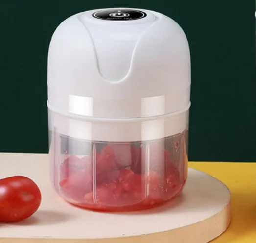 Usb Rechargeable Portable Electric Rechargeable Food Processing Machine For Baby Food Meat Garlic Mini Food Chopper Blender