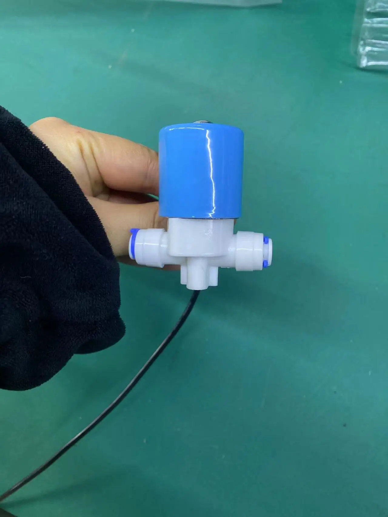 PSC-3 24V 12V DC  220V 110V AC 1/4in   2 way Plastic water dispenser micro solenoid valve