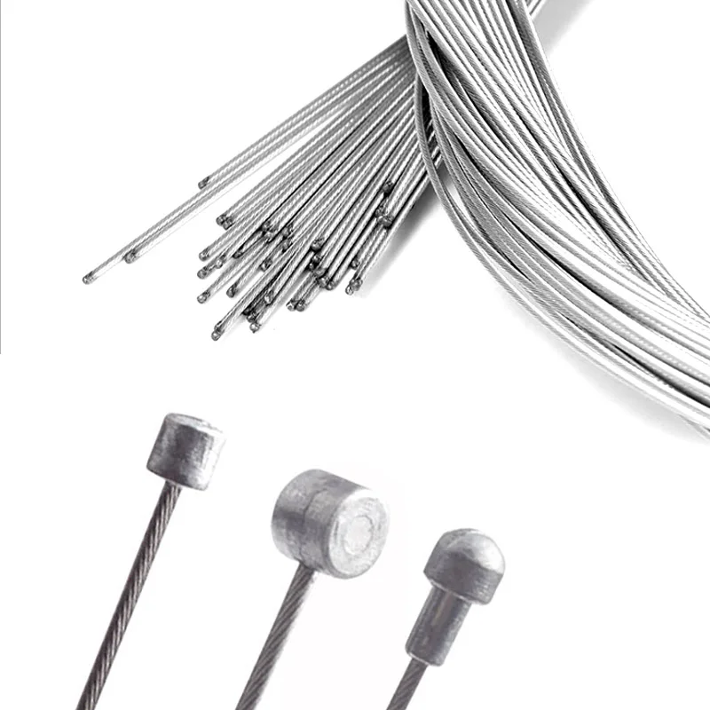 Mountain Bike Brake Cable Steel Inner Wire Road Cycling Line with T Head