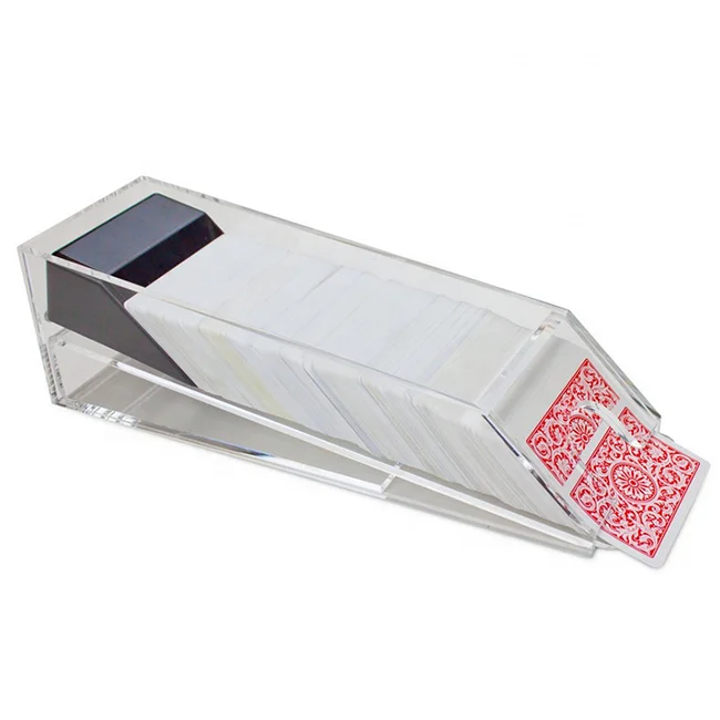 8 Deck High Quality Acrylic playing cards Dealer Shoe