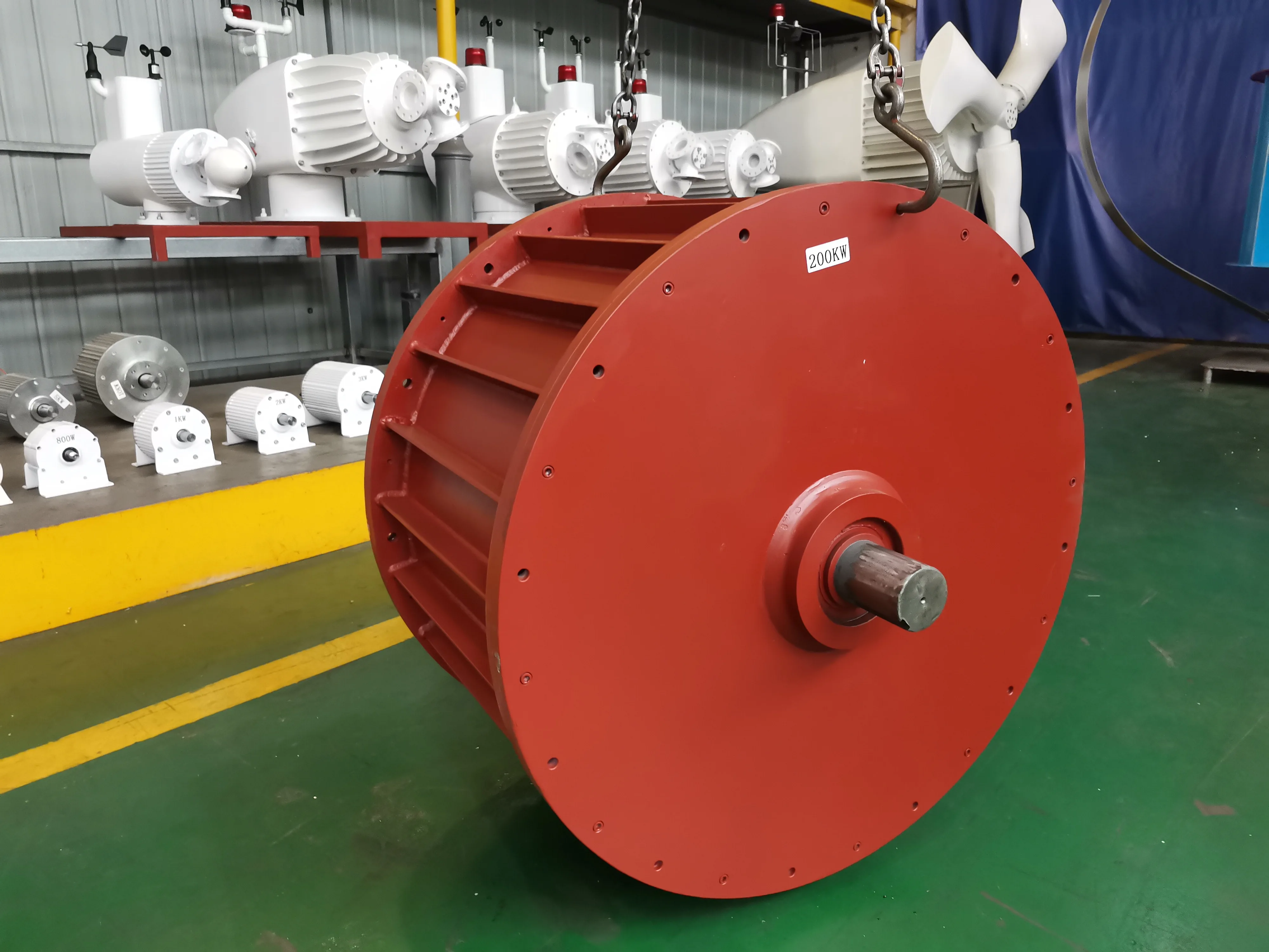 300kw Low Start Torque Coreless Permanent Magnet Generator