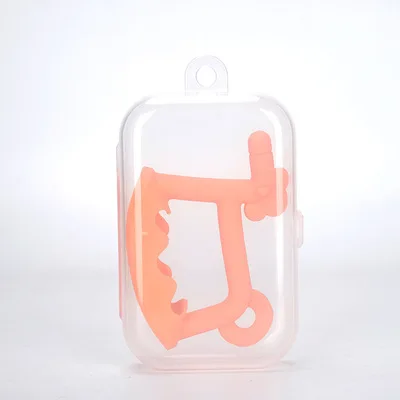 BPA Free Easy Grip Baby Activity Animals hobbyhorse Educational Toys Teeth wristband Silicone Baby Teethers with box