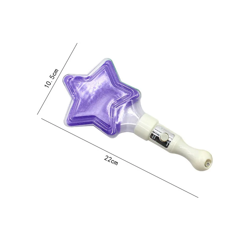 Wholesale Colorful Star Shape LED Sticks Flashing Led Light Up Star Stick For Concert Party Supplies