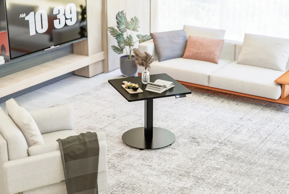 One Leg Height Adjustable Desk Latest R&D Product Space Saver DIY Home Office Workspace Ergonomic Computer Table