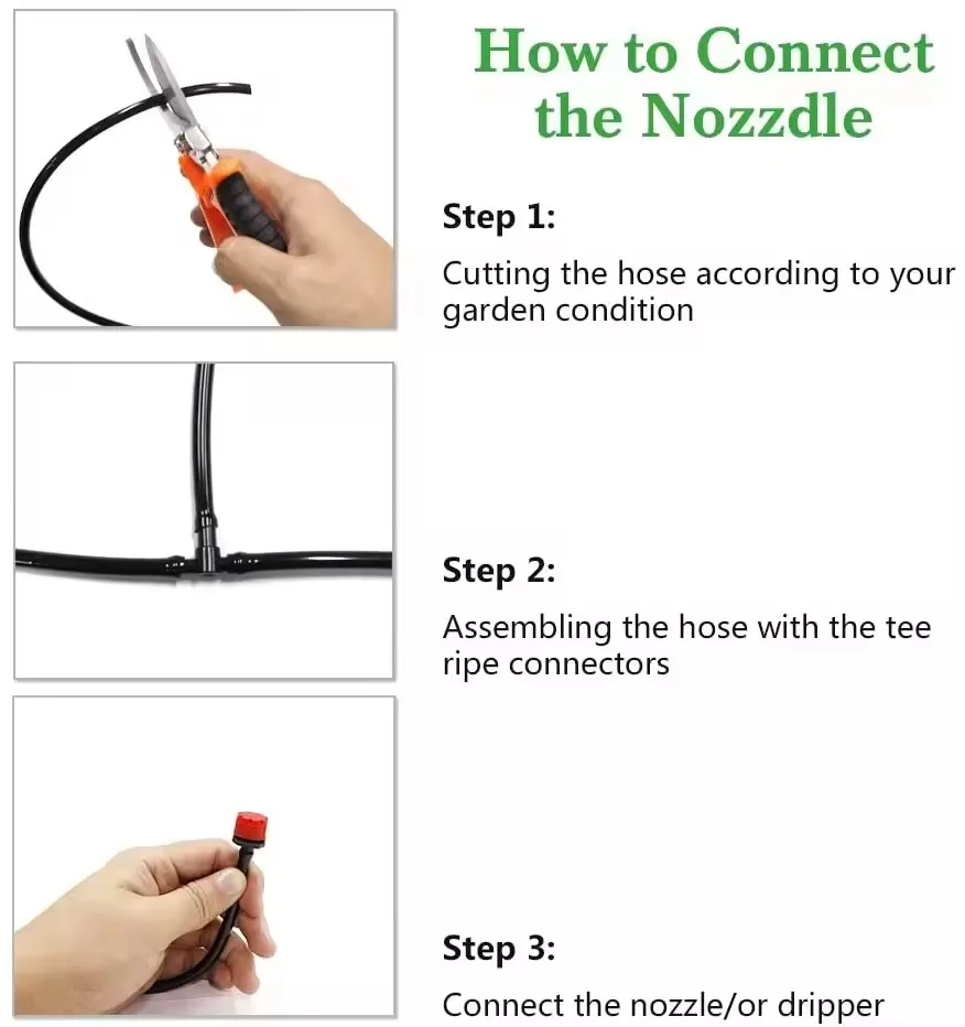 Factory Direct Supplied Garden Complete Tubing Kits Agriculture Agricultural Indoor Watering Drip Irrigation System for Farms