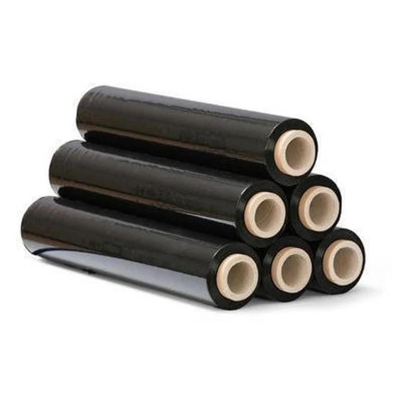 Clear Black Stretch Wrap Moving Wrapping Plastic Roll Packing Hand Wrap Stretch Film Roll
